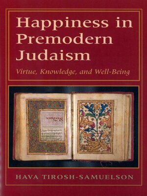 cover image of Happiness in Premodern Judaism